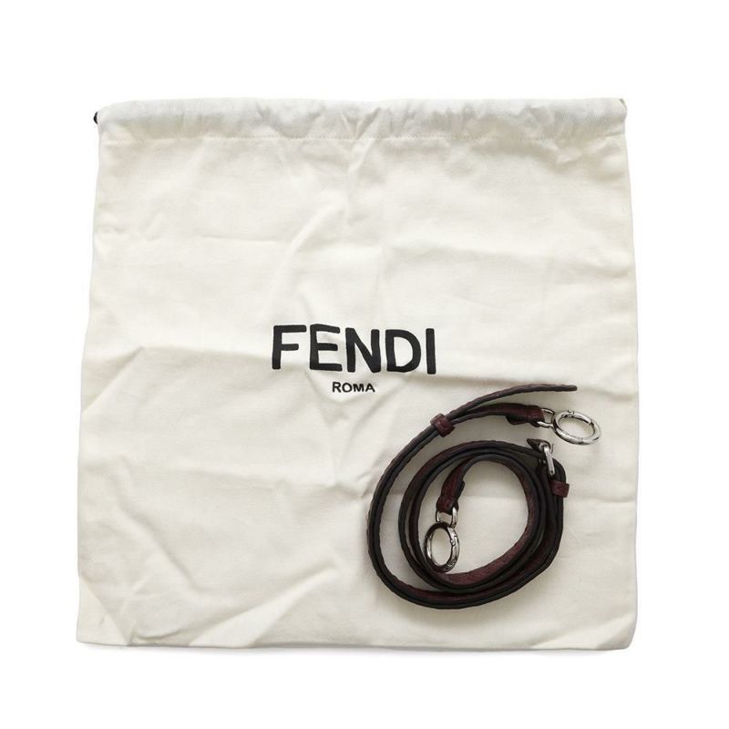 フェンディ ハンドバッグ ミニ ピーカブー セレリア レザー パイソン 8BN244 FENDI バッグ 2wayショルダーバッグ
