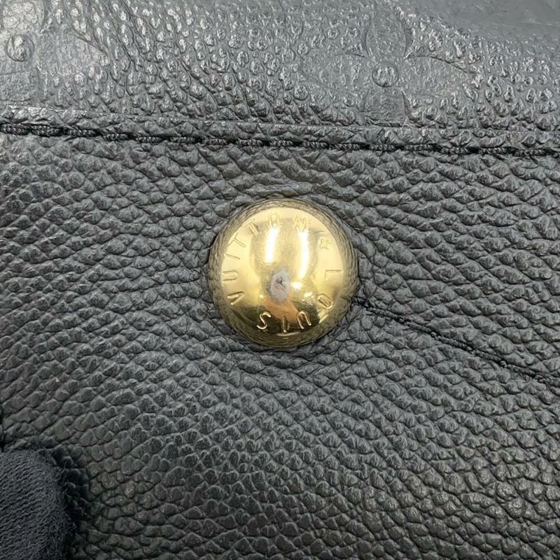 ルイヴィトン ハンドバッグ モノグラム・アンプラント モンテーニュMM M41048 LOUIS VUITTON 2way 黒 ブラック