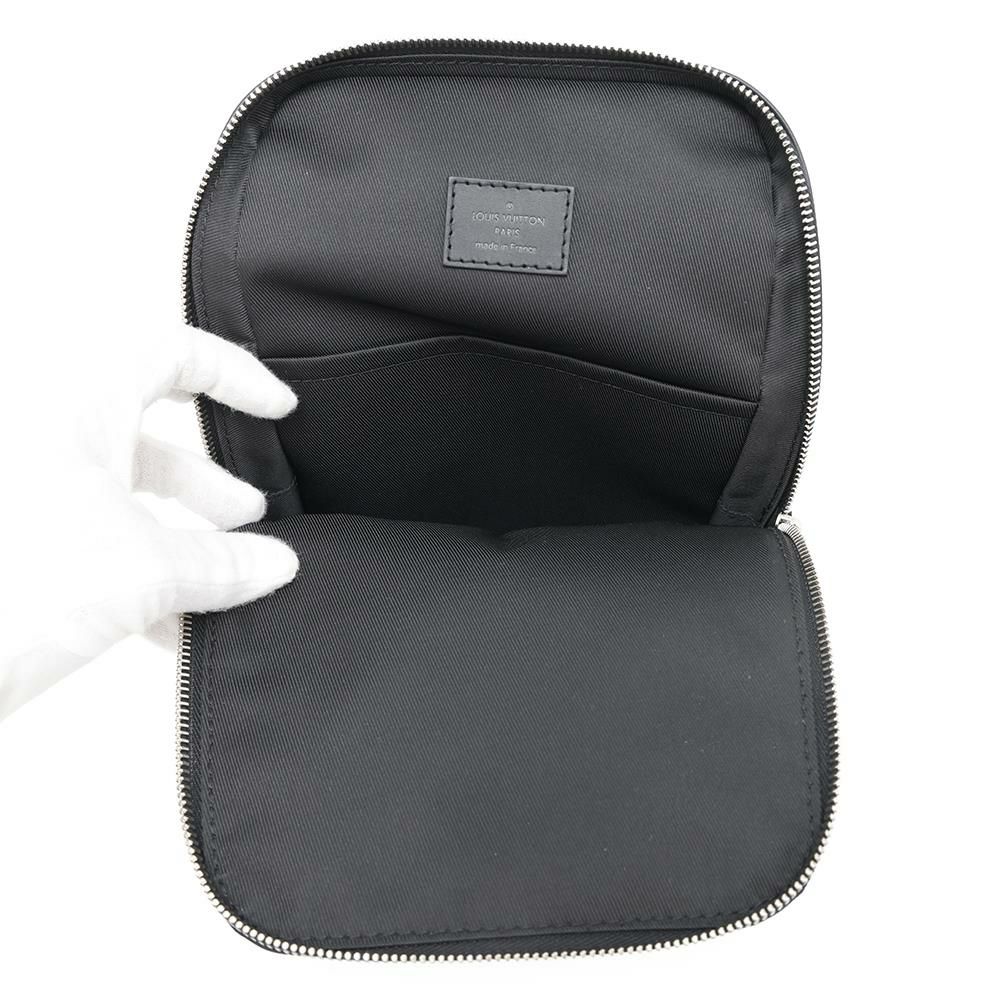 ルイヴィトン ボディバッグ ダミエ・アンフィニ アヴェニュー・スリングバッグ N41720 LOUIS VUITTON 黒 ブラック