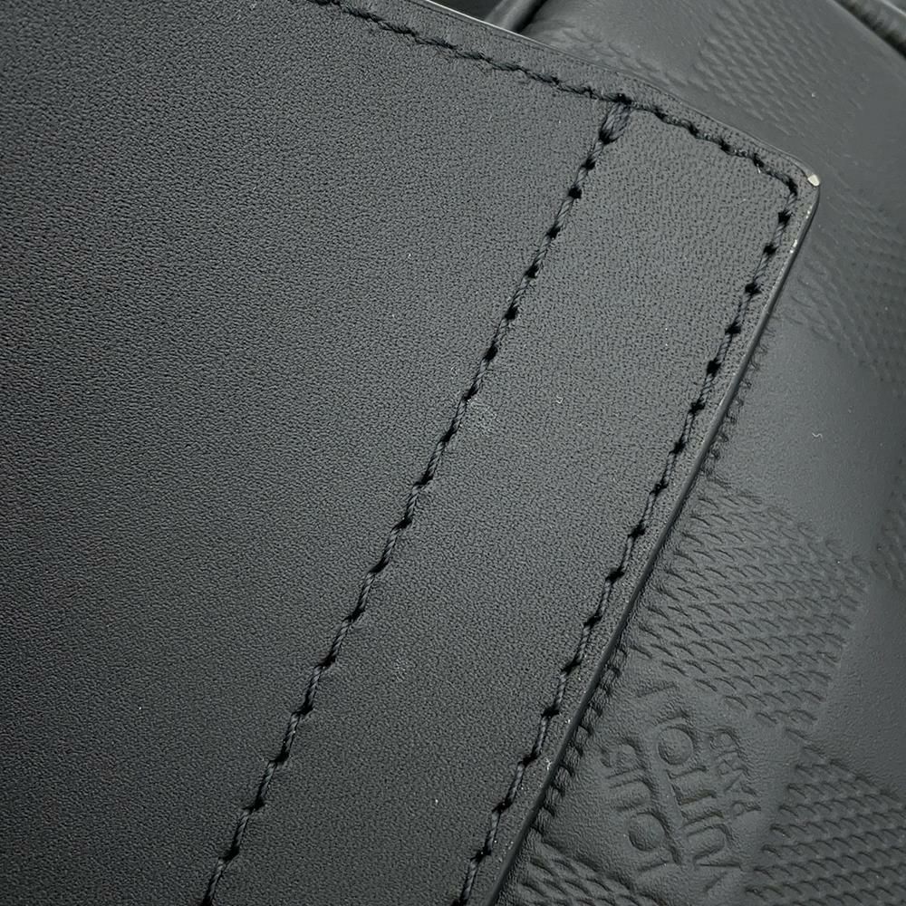 ルイヴィトン ボディバッグ ダミエ・アンフィニ アヴェニュー・スリングバッグ N41720 LOUIS VUITTON 黒 ブラック