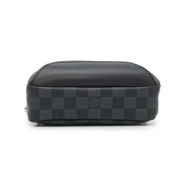 ルイヴィトン ボディバッグ ダミエ・グラフィット アヴェニュー・スリングバッグ N41719 LOUIS VUITTON 黒 ブラック