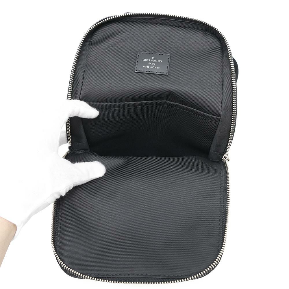 ルイヴィトン ボディバッグ ダミエ・グラフィット アヴェニュー・スリングバッグ N41719 LOUIS VUITTON 黒 ブラック