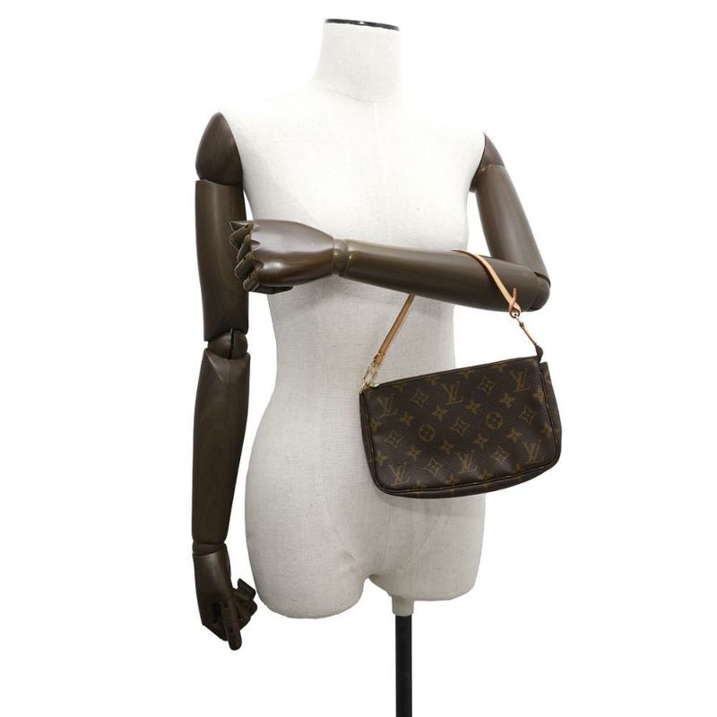 ルイヴィトン ハンドバッグ モノグラム ポシェット・アクセソワール アクセサリーポーチ M51980 LOUIS VUITTON ヴィトン バッグ ポーチ