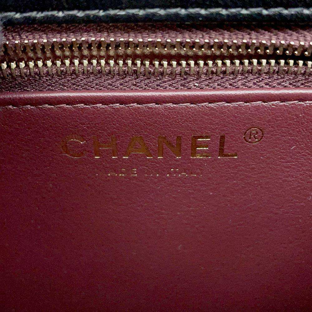 シャネル ハンドバッグ ココマーク マトラッセ ラムスキン AS4654 CHANEL 2wayショルダーバッグ 黒