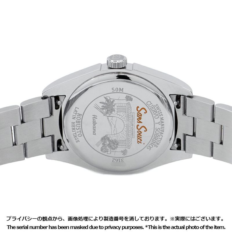 クエルボ・イ・ソブリノス ロブスト 3162B-1B Cuervo y Sobrinos 腕時計 ブルー文字盤