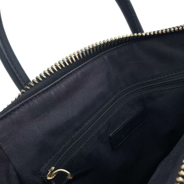 ジバンシー ハンドバッグ アンティゴナ レザー GIVENCHY 2wayショルダーバッグ 黒