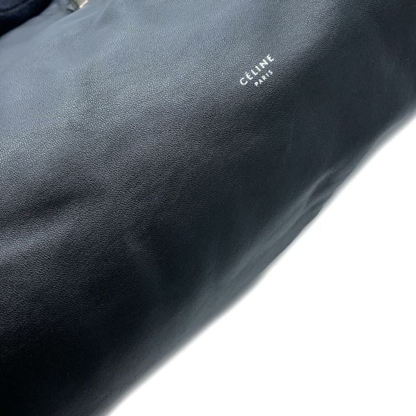 セリーヌ ハンドバッグ ピローバッグ レザー CELINE バッグ 黒