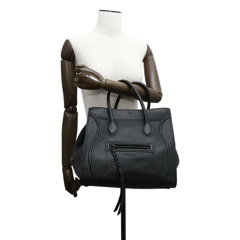 セリーヌ トートバッグ ラゲージファントム ミディアム 169953MCC CELINE バッグ 黒