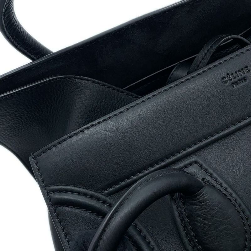 セリーヌ トートバッグ ラゲージファントム ミディアム 169953MCC CELINE バッグ 黒
