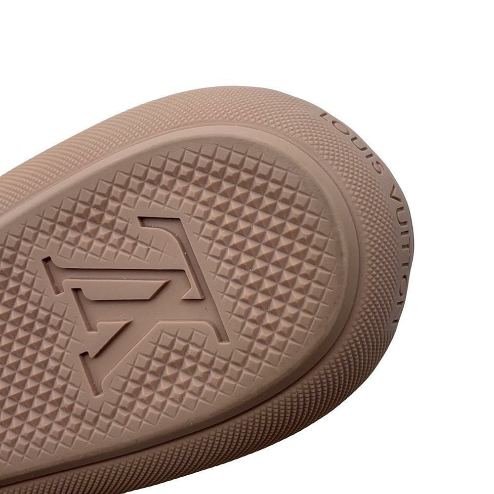 ルイヴィトン スニーカー モノグラムレースアップシューズ ムートン スエード レディースサイズ37 1/2 LOUIS VUITTON 靴