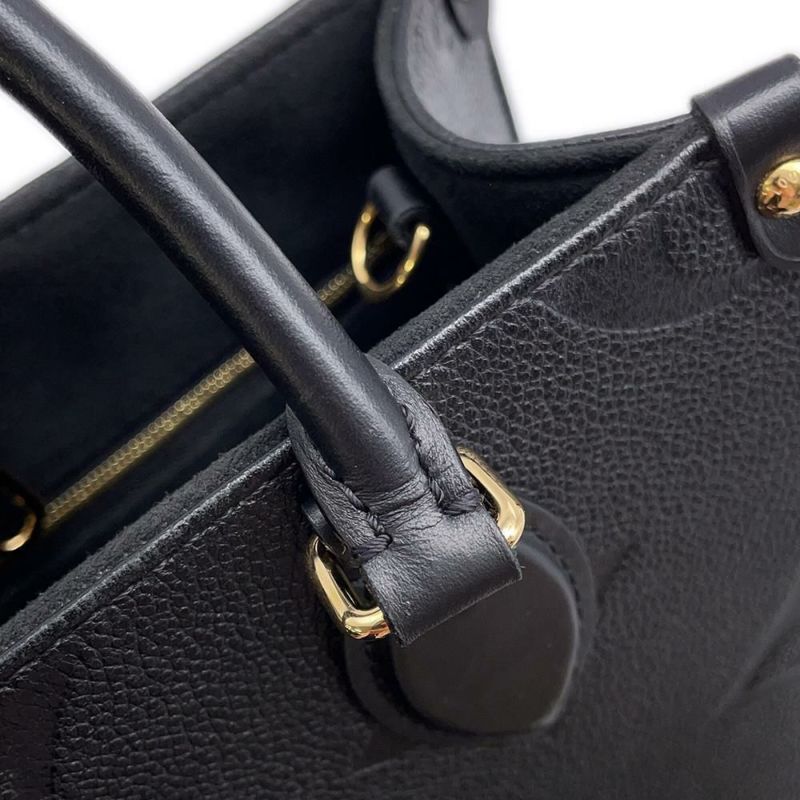 ルイヴィトン トートバッグ オンザゴー PM モノグラム アンプラント M45653 LOUIS VUITTON 2wayショルダー 黒