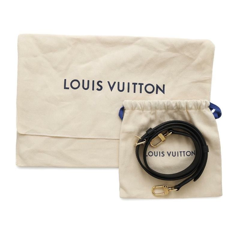 ルイヴィトン トートバッグ オンザゴー PM モノグラム アンプラント M45653 LOUIS VUITTON 2wayショルダー 黒