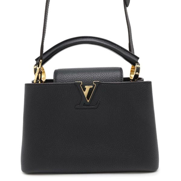 ルイヴィトン ハンドバッグ トリヨンレザー カプシーヌBB M94755 LOUIS VUITTON 2wayショルダーバッグ ブラック 黒