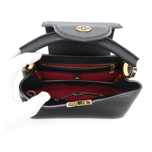 ルイヴィトン ハンドバッグ トリヨンレザー カプシーヌBB M94755 LOUIS VUITTON 2wayショルダーバッグ ブラック 黒