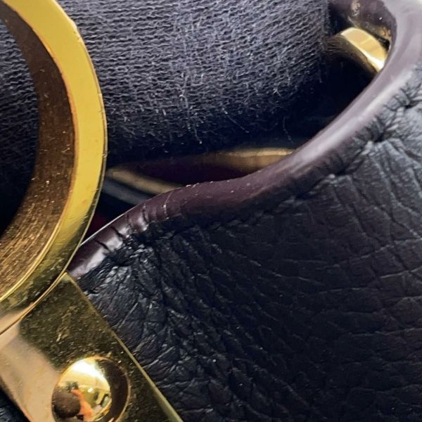 ルイヴィトン ハンドバッグ トリヨンレザー カプシーヌBB M94755 LOUIS VUITTON 2wayショルダーバッグ ブラック 黒