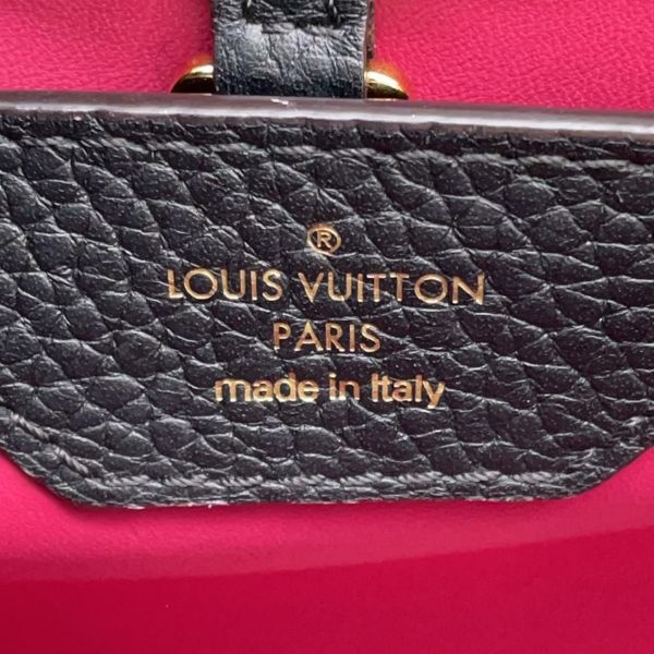 ルイヴィトン ハンドバッグ トリヨンレザー カプシーヌBB M94755 LOUIS VUITTON 2wayショルダーバッグ ブラック 黒