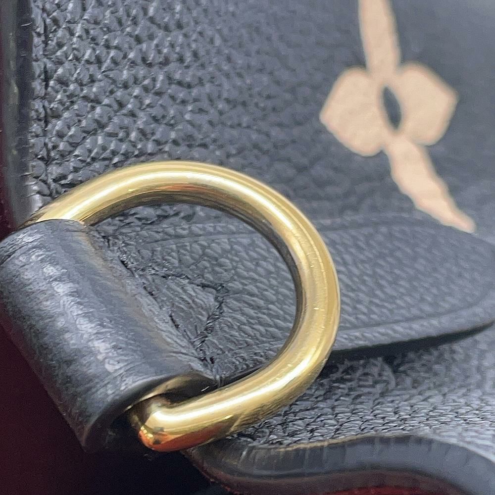 ルイヴィトン ショルダーバッグ バイカラーモノグラム・アンプラント ネオノエMM M45497 LOUIS VUITTON 2wayハンドバッグ 黒