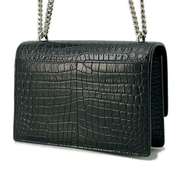 サンローランパリ チェーンウォレット サンセット 452157 SAINT LAURENT PARIS YSL 黒 財布