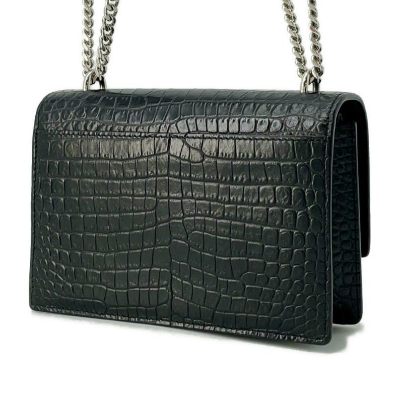 サンローランパリ チェーンウォレット サンセット 452157 SAINT LAURENT PARIS YSL 黒 財布