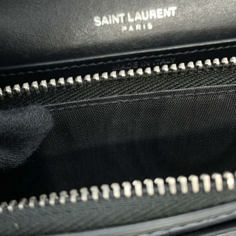 サンローランパリ チェーンウォレット サンセット 452157 SAINT LAURENT PARIS YSL 黒 財布