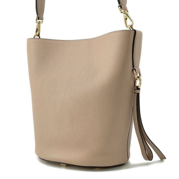 サルヴァトーレ・フェラガモ ショルダーバッグ ガンチーニ ザ スタジオバケット 212892 Ferragamo ピンクベージュ