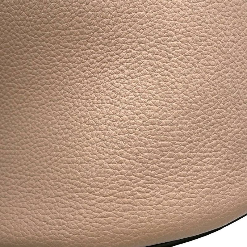 サルヴァトーレ・フェラガモ ショルダーバッグ ガンチーニ ザ スタジオバケット 212892 Ferragamo ピンクベージュ