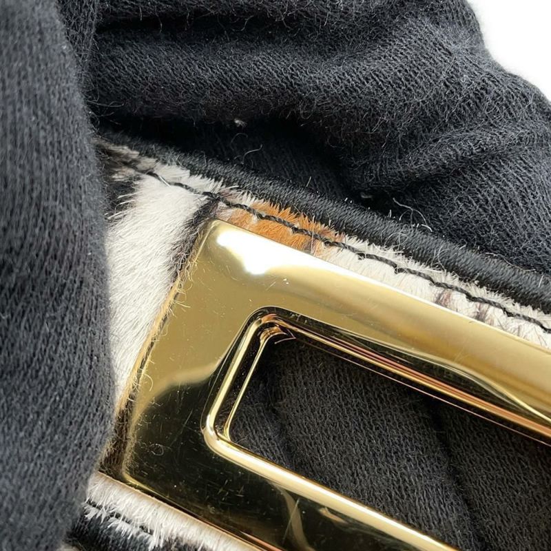 フェンディ ハンドバッグ ピーカブー アイシーユー ISEEU レオパード スモール ハラコ 8BN327 FENDI 2way