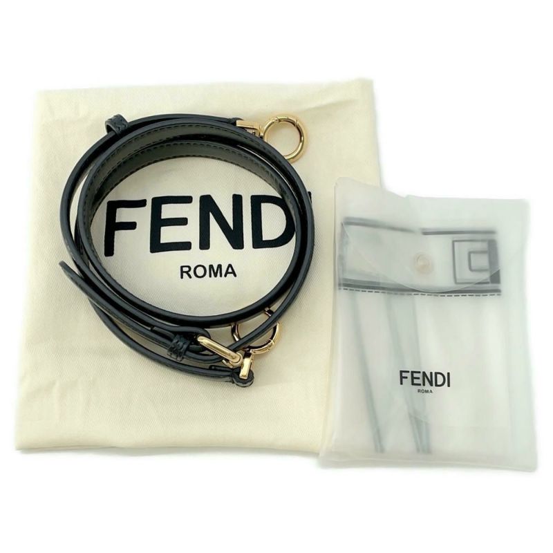 フェンディ ハンドバッグ ピーカブー アイシーユー ISEEU レオパード スモール ハラコ 8BN327 FENDI 2way
