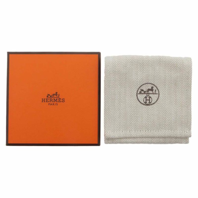 エルメス バレッタ エクリプス GM シルク HERMES ヘアーアクセサリー 髪留め