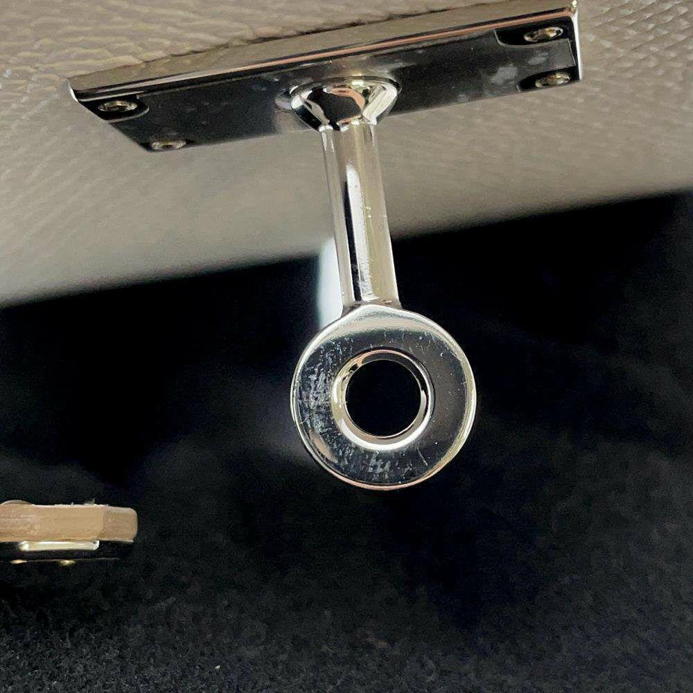 エルメス ケリーウォレット ロング トゥーゴー グリスペール/シルバー金具 ヴォーエプソン B刻印 財布