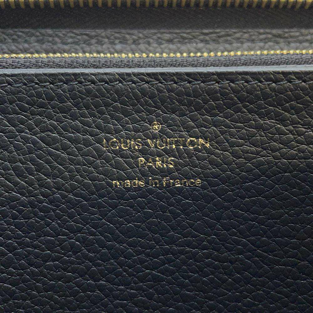 ルイヴィトン 長財布 モノグラム・アンプラント LVクラフティ ジッピー・ウォレット M69727 黒