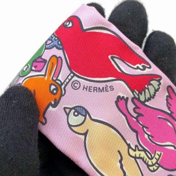 エルメス スカーフ ツイリー 千と一のウサギ Mille et Un Lapins HERMES シルクツイル 2023秋冬