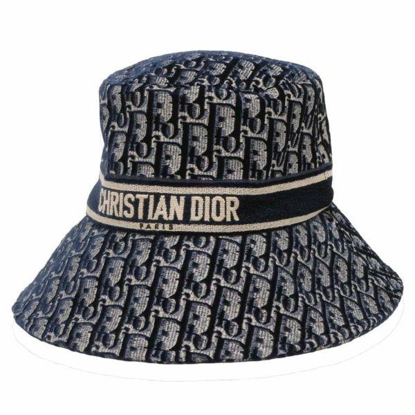 クリスチャン・ディオール ハット オブリーク 05CDO924I134 サイズ58 Christian Dior 帽子 トロッター