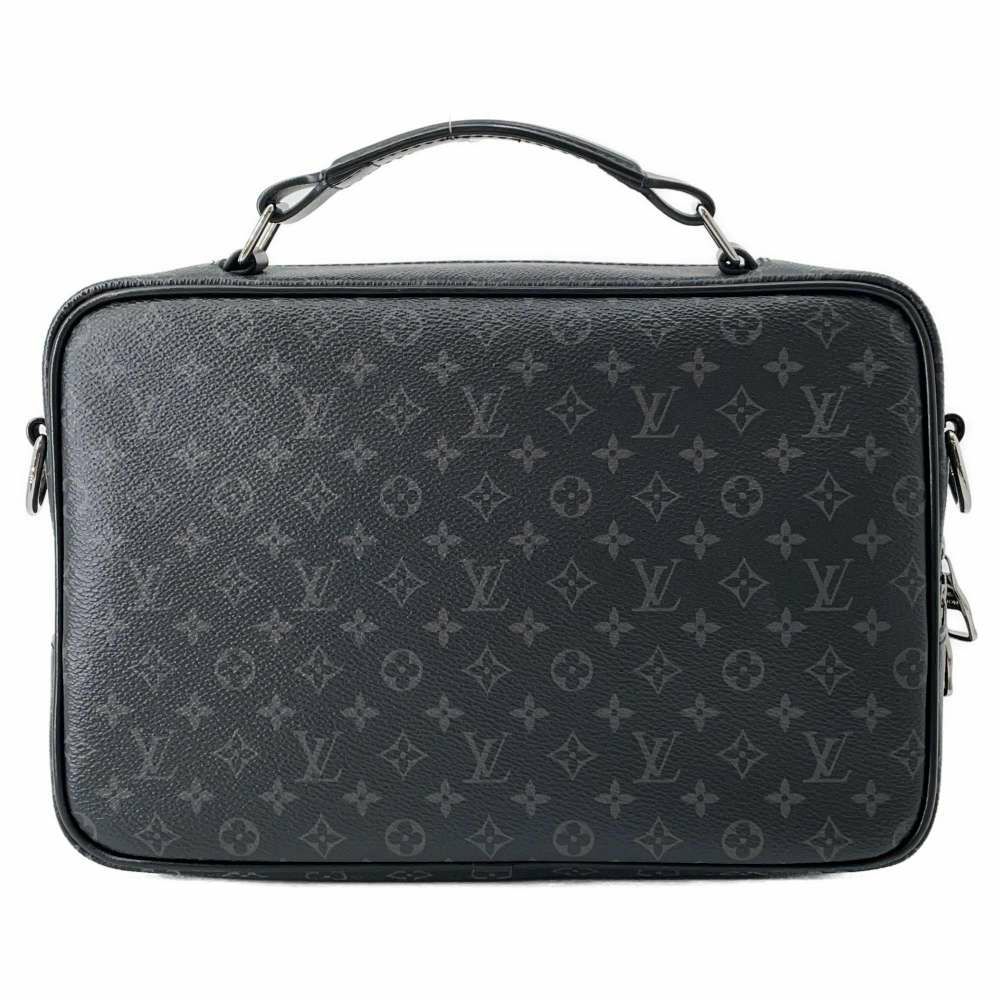 ルイヴィトン ショルダーバッグ モノグラム・エクリプス メッセンジャー・マルチポケット M45457 ブラック 黒