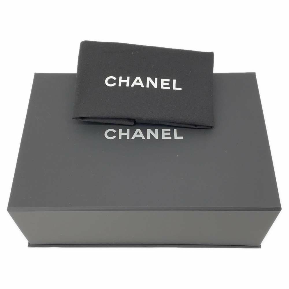 シャネル チェーンショルダーバッグ マトラッセ ココマーク シングルフラップ キャビアスキン AS4405 黒