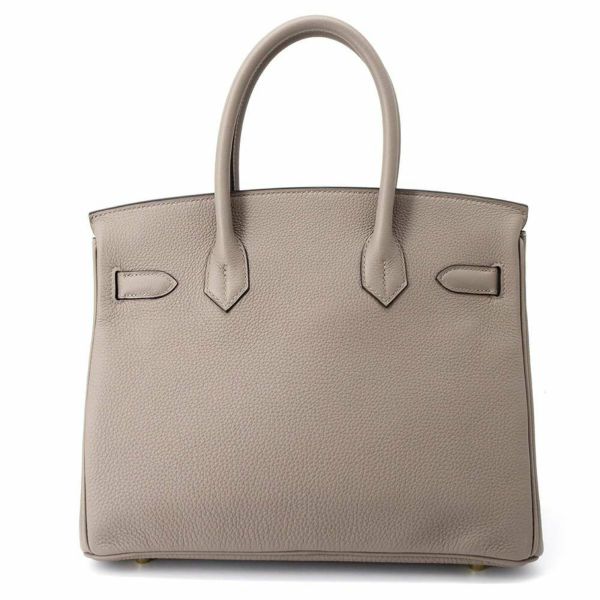 エルメス バーキン30 グリアスファルト/ゴールド金具 トゴ A刻印 HERMES Birkin ハンドバッグ