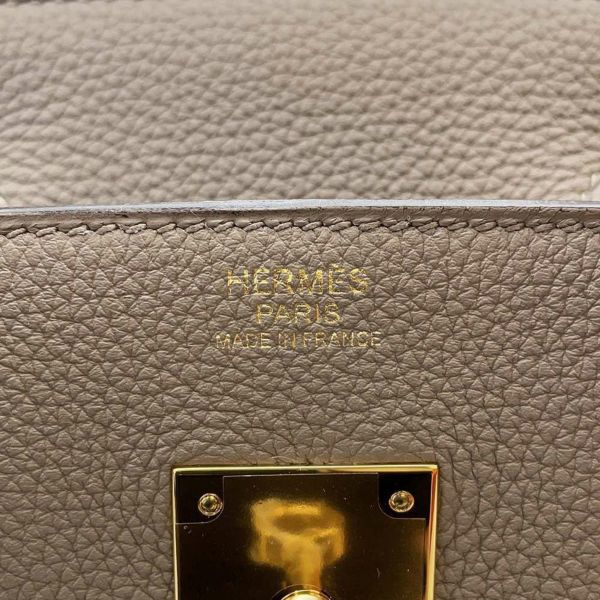 エルメス バーキン30 グリアスファルト/ゴールド金具 トゴ A刻印 HERMES Birkin ハンドバッグ