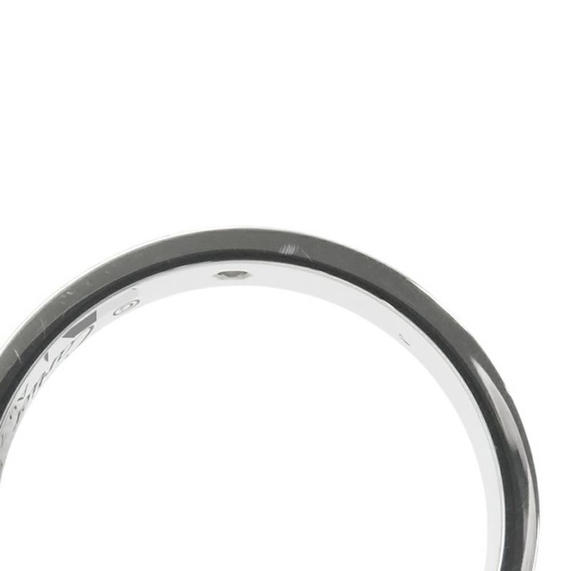 カルティエ リング ミニ ラブリング SM K18WG ダイヤモンド 1P 0.02ct リングサイズ54 B4050500 Cartier 指輪