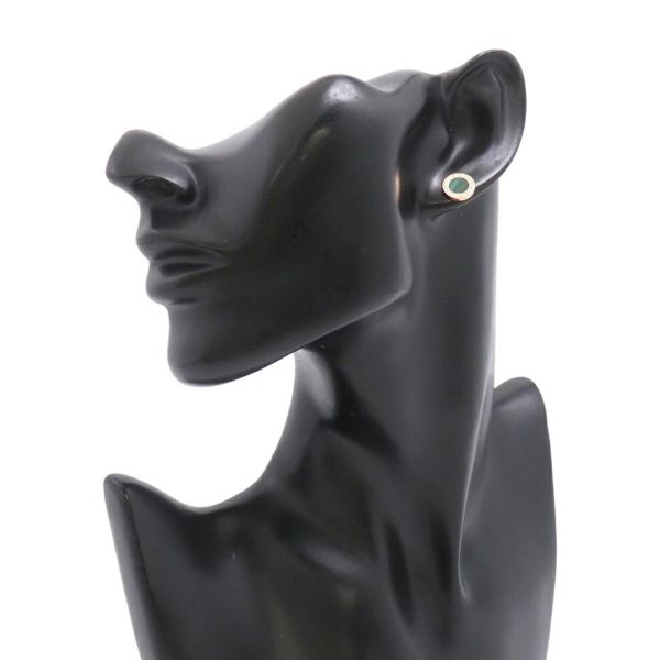 ブルガリ ピアス ブルガリ・ブルガリ イヤリング マラカイト K18PGピンクゴールド 354729 BVLGARI