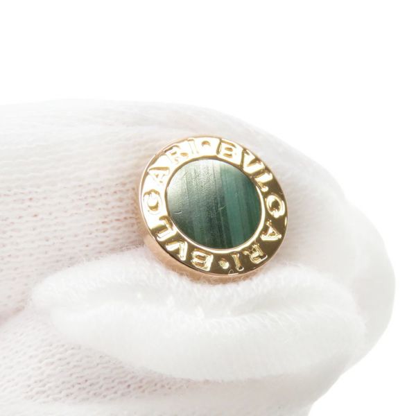 ブルガリ ピアス ブルガリ・ブルガリ イヤリング マラカイト K18PGピンクゴールド 354729 BVLGARI