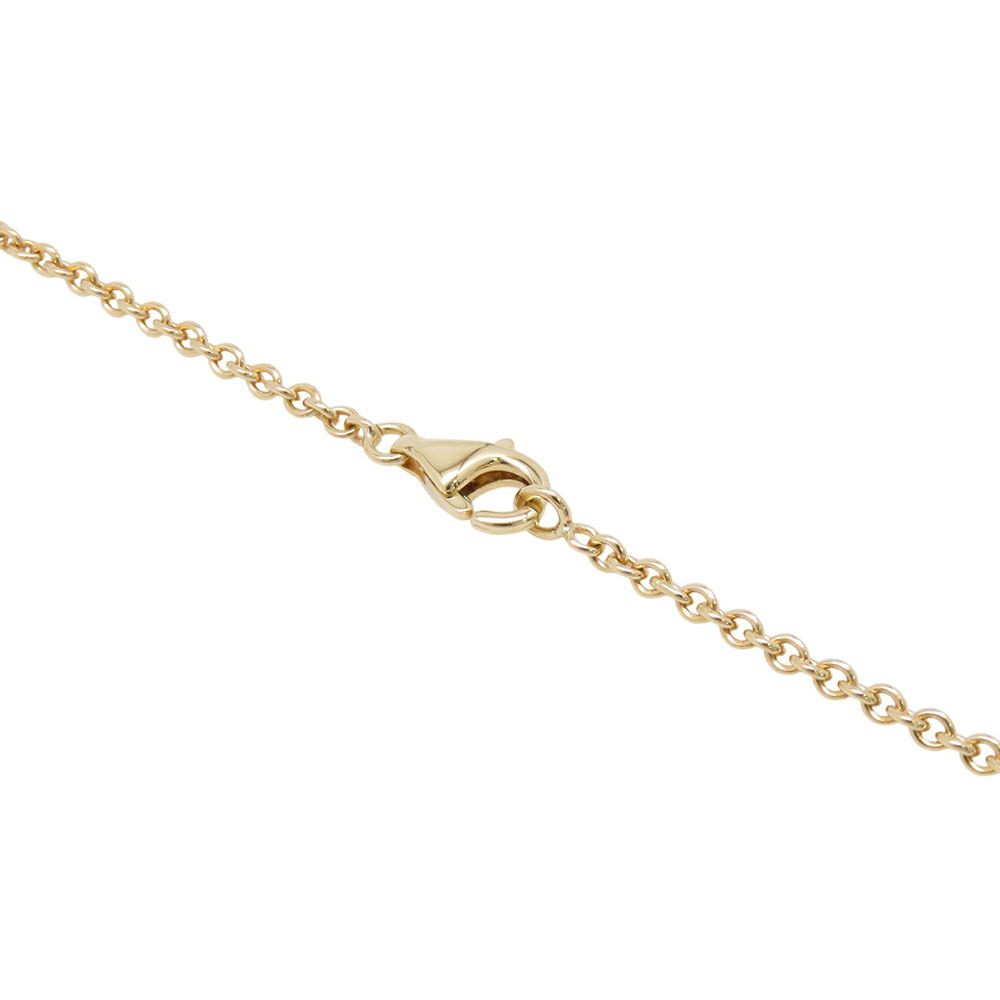 ヴァンクリーフ&アーペル ネックレス ピュア アルハンブラ ペンダント オニキス K18YGイエローゴールド VCARB13900