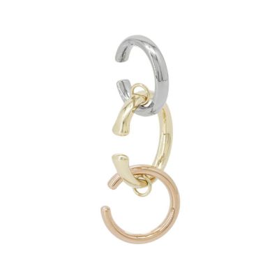 【極美品】Cartier トリニティ イヤリング クラシックモデル 国内直営**Cartier ** TRINITY EARRINGS トリニティ イヤリング