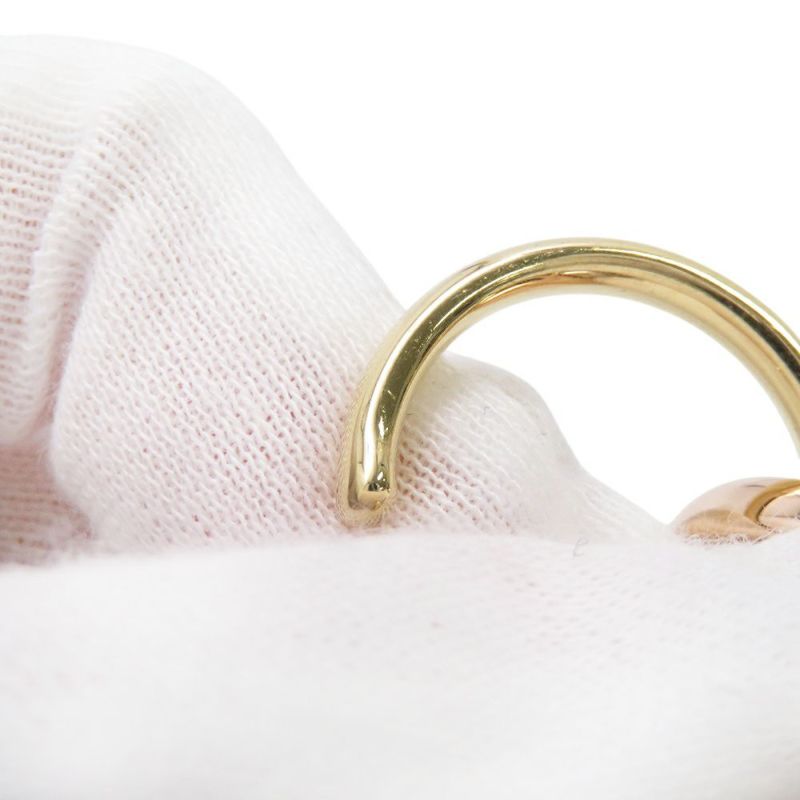 カルティエ ピアス トリニティ シングル イヤリング FOR CHITOSE ABE of sacai K18YG/K18PG/K18WG サイズM Cartier 限定コレクション