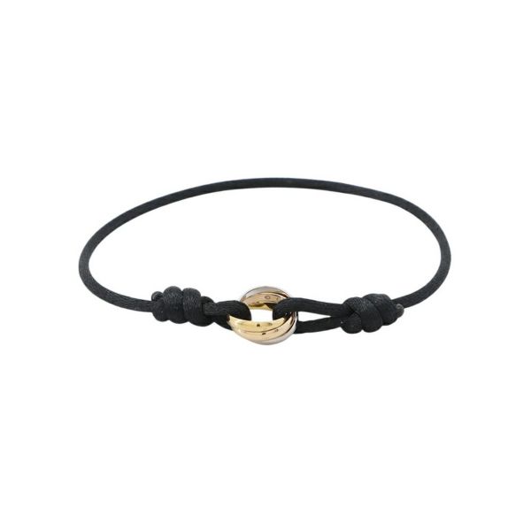 カルティエ ブレスレット トリニティ コードブレスレット K18WG/K18YG/K18PG B6016700 Cartier