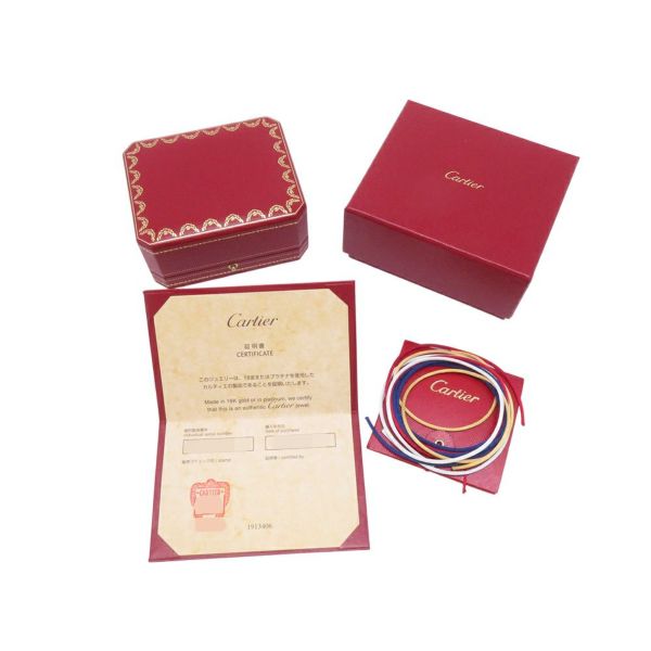 カルティエ ブレスレット トリニティ コードブレスレット K18WG/K18YG/K18PG B6016700 Cartier