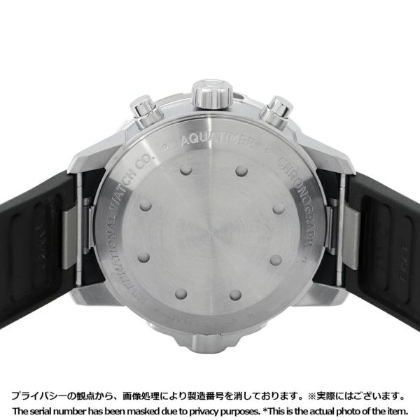 IWC アクアタイマー クロノグラフ IW376803 腕時計 黒文字盤