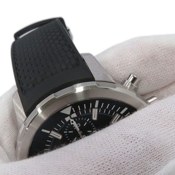 IWC アクアタイマー クロノグラフ IW376803 腕時計 黒文字盤