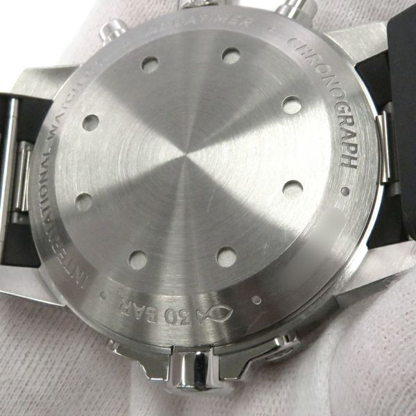 IWC アクアタイマー クロノグラフ IW376803 腕時計 黒文字盤