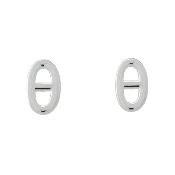 エルメス ピアス ファランドール シェーヌダンクル TPM SV925シルバー HERMES ジュエリー スタッドピアス