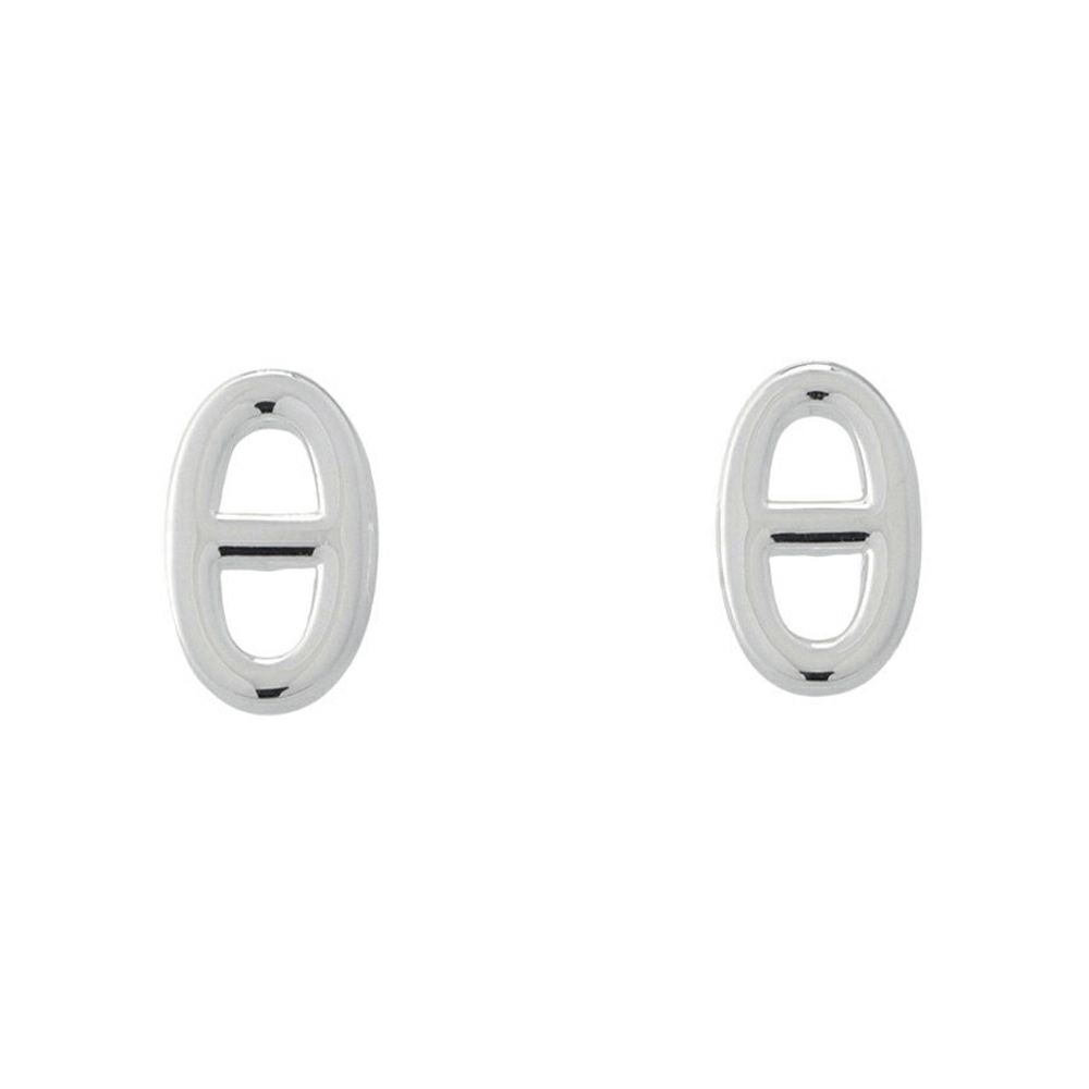 エルメス ピアス ファランドール シェーヌダンクル TPM SV925シルバー  